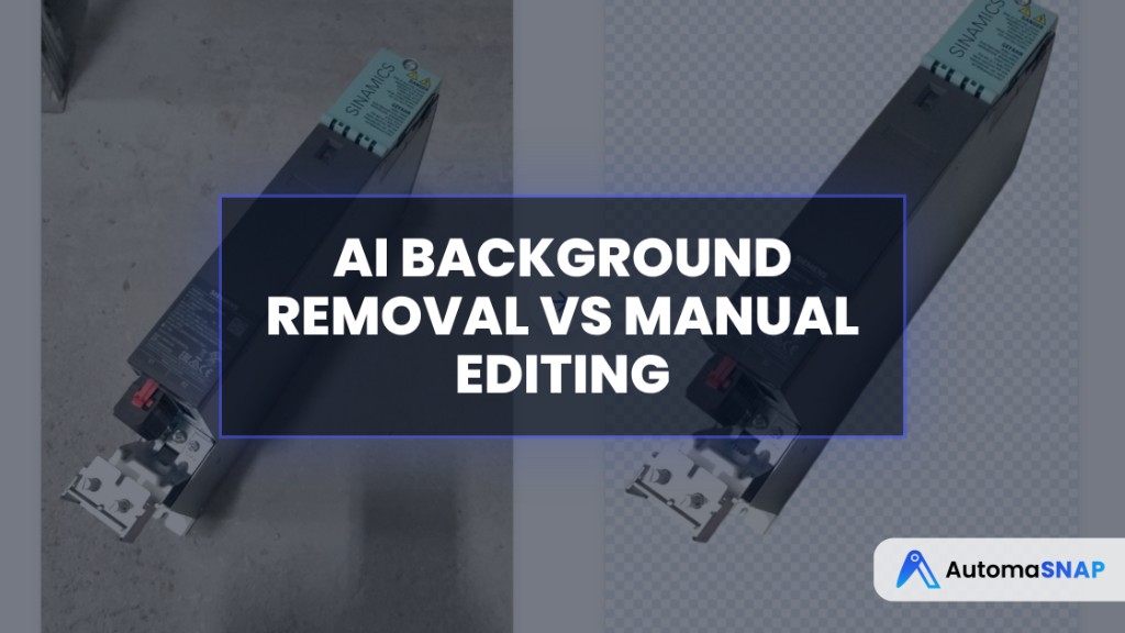 AI Background Removal vs Manual Editing