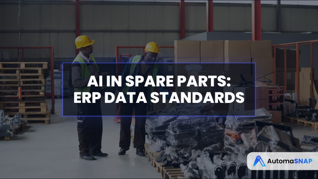AI in spare parts ERP data standards