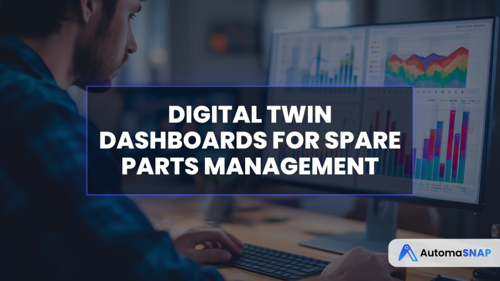 Digital twin dashboards for spare parts management